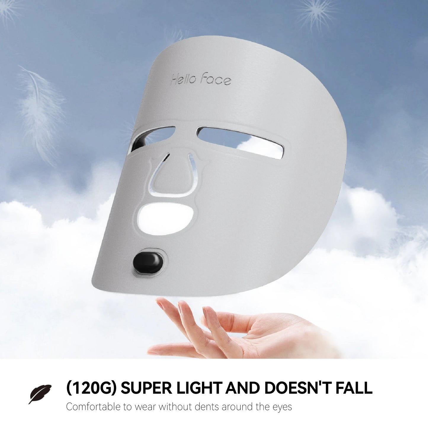 Hello Face 2-in-1 Hautpflegegerät – EMS & Microneedling